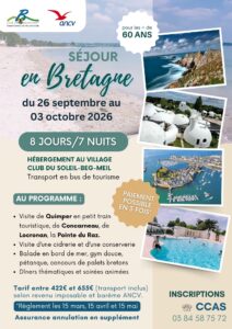 Séjour CCAS
